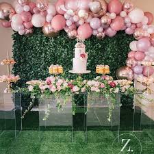 Love The Pink And Green Balloons Balloon Decorations Party Balloons