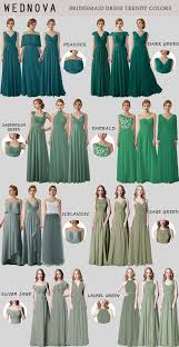 Shades Of Green Chiffon Long Bridesmaid Dresses Green Bridesmaid Dresses Bridesmaid Dress Shades Bridesmaid Dress Green Shades