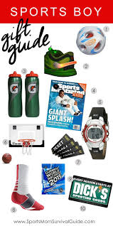 Birthday Gift Ideas For 8 Year Old Boy Who Likes Sports Sports Boy Holiday Gift Guide Christmas Gifts For Boys Gifts For Boys Gifts For Kids