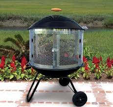 Backyard Creations 28 Portable Fire Pit At Menards Fire Pit Essentials Outdoor Fire Pit Fire Pit Backyard