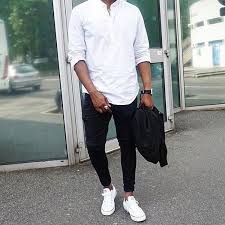 Black And White Outfit For Men Formal Black White Outfit For Men Street Style Inspiration Mens Fashion Black And White Outfit For Men Men S Fashion Black And White White Outfit For Men
