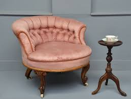Charming Victorian Button Back Tub Bedroom Or Side Chair 536214 Sellingantiques Co Uk Chair Side Chairs Victorian