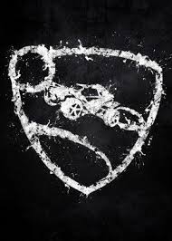 Black And White Rocket League Rocket Video Game Car Esports League White Black Splat Logo Splatter Symbol Emblem Rocket League Art Rocket League Wallpaper Rocket League