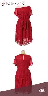 Dressbarn Red Cocktail Dress Sz18 Valentine S In 2020 Red Cocktail Dress Dresses Dress Barn Dresses