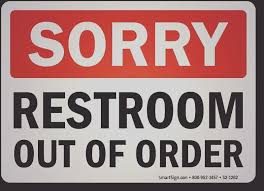 Pin By Ashino Francis On Out Of Order Sign Out Of Order Sign Signs Washroom