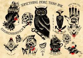 Black American Traditional Tattoo Flash Something More Than Ink Tattoo Flash Kysa Ink Design Tattoo American Traditional Tattoo Classic Tattoo Traditional Tattoo
