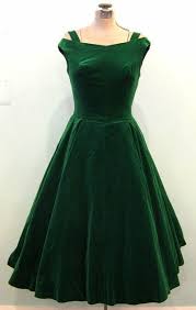 Green Velvet Cocktail Dress Delicious Off The Shoulder Emerald Green Velvet Cocktail Dress 1950s Velvet Cocktail Dress Vintage Dresses Dresses