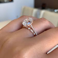 Perfectly Paired Vintage Leaf Diamond Eternity Band In 18k Rose Gold With Dream Ring Diamond Band Engagement Ring Vintage Engagement Rings Rose Engagement Ring