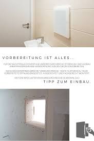 Tipp Zum Nachtraglichen Einbau Der Urindurchreiche Benotigt Man Eine Wandoffnung Urin Wand Einrichtung