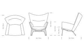 Ch445 Wing Lounge Chair Chair Wegner Lounge Chair