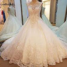 Luxaccess Net Provides You The Online Stylish Vintage Short Long Sleeve Party Lace Wedding Dresse Wedding Dress Organza Ball Gowns Ball Gown Wedding Dress