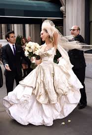 Pin By Kristine Keith On Entertain Me Carrie Bradshaw Wedding Dress Different Wedding Dresses Vivienne Westwood Wedding
