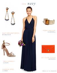 Navy Maxi Dress For Bridesmaids Navy Dress Accessories Wedding Guest Outfit Bridesmaid Dresses