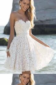 Cute Homecoming Dress Homecoming Dress Short Lace White Homecoming Dress Lace Homecoming Dress White Short Wedding Dress White Lace Dress Short Lace Dress