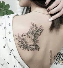 Bird And Rose Tattoo Bird Flower And Ink Afbeelding Bird Tattoos For Women Tattoos Robin Bird Tattoos