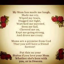 70th Birthday Sayings For Mom My Mom Left This Earth For A Better Place October 17 2012 I Miss Her My Mom Quotes Mom In Heaven Mom Quotes