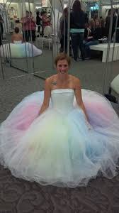 Pin By Alicia Bennett On Future Rainbow Wedding Dress Flower Girl Dress Lace Rainbow Dress