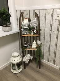 Schlitten Weihnachtsschmuck Diy Diy Deko Ideen Schlitten
