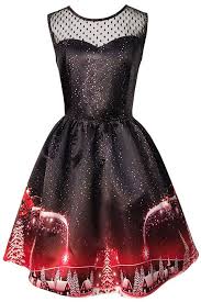 Atomic Black Christmas Night Dress Christmas Dress Women Red Evening Dress Summer Dresses For Women