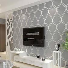 Black And Grey Wallpaper For Living Room Image Result For Grey Wall Paper Grey Wallpaper Living Room Grey Wallpaper Bedroom Living Room Wall Wallpaper