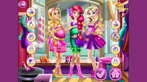 Disney Princess Game Disney Pregnant Fashion Dress Up Game For Girls Best Disney Games Disney Games For Kids Wholesale Kids Clothing Toddler Summer Fashion