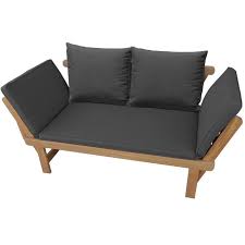 Vite Decouvrez L Offre Finlandek Banquette De Jardin 2 Places Convertible En Acacia Kayda Kevyt Pas Cher Sur Banquette Jardin Coussin Gris Canape Jardin