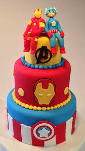 Spiderman Birthday Cake For 8 Year Old Boy Avengers Inspired Cake For A Special 8 Year Old I Just Loved Captain America S Face Facebook Dreams Of Sugar Avengers Themed Cakes Cake Cakes For Boys