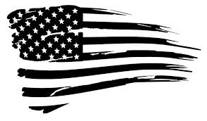 Black American Flag Vector American Flag Decal Sticker For Windows Computers Flat Surface American Flag Decal Flag Vector American Flag Drawing