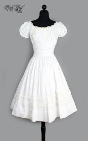 1950 S White Cotton Lace Tea Length Dress M Lace Tea Length Dress Tea Length Dresses Vintage Dresses