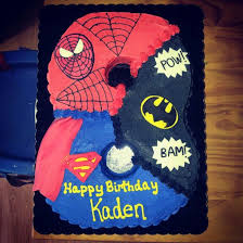 Spiderman Birthday Cake For 8 Year Old Boy Number Eight 8 Super Hero Cake Spider Man Batman And Superman Made By Messi Jessi S Custom Cakes Www Facebook Com Messijessis Superhero Cake Custom Cakes Cake
