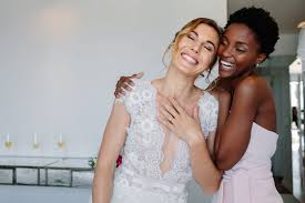 Here S How Much To Spend On A Wedding Gift If You Re The Maid Of Honor With Images Purple Wedding Dress Maid Of Honor Bridesmaid
