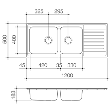 Kitchen Sinks Horizon Horizon 1 75 End Bowl Kitchen Sink Sizes Kitchen Sink Sink