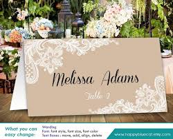 Diy Printable Wedding Place Card Template Instant Download Editable Text Rustic Burlap Lace 3 5 X2 Microsoft Word Format Hbc27n Wedding Place Card Templates Printable Place Cards Wedding Wedding Place Cards