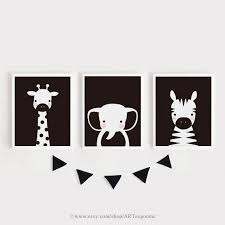 Black And White Animal Prints For Baby Nursery Printable Nursery Art Digital Prints Download Baby Animal Etsy Printable Nursery Art Baby Animal Prints Nursery Art