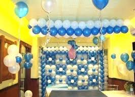 Balloon Decoration Birthday Party Decorations At Home Ideas Birthday Party Decoration Ideas At Home For Adults In 2020 Birthday Decorations At Home Baby Birthday Decorations Birthday Party At Home