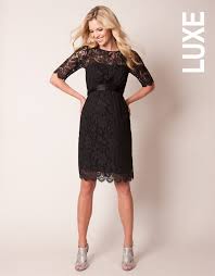Luxury Black Lace Maternity Cocktail Dress Cocktail Dress Maternity Maternity Occasion Dress Black Lace Cocktail Dress