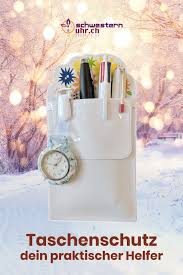 Taschenschutz Weiss Stifte Etui Taschen Etui