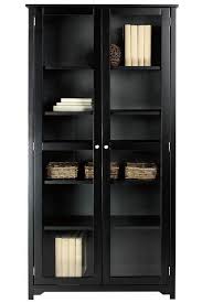 Black Bookshelf With Glass Doors Oxford 72 H Bookcase With Glass Doors Glass Door Bookcases Bookcases Furniture Bookcase With Glass Doors Bookcase Glass Door