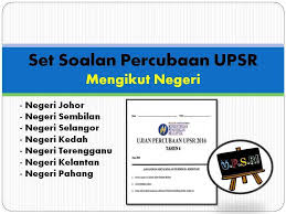 Peperiksaan Upsr Semakin Menjelang Untuk Memudahkan Ulangkaji Upsr Di Sini