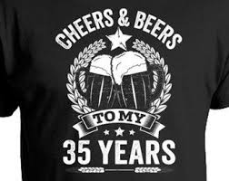 Birthday Gift For 35 Year Old Man 55ste Verjaardag Cadeau Ideeen Voor Mannen 55e Verjaardag Man Cheers En Bieren Tot Mijn 55 Jaar T Shirt 55 Jaar Oud Geboren In 1961 Mens Tshirt Ctm 240 40th Birthday Shirts 40th Birthday