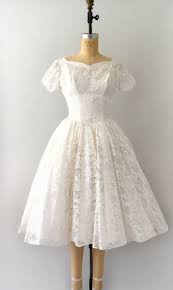 1950s Vintage Wedding Dress 50s Off White Lace Short Vintage 1950s Dresses Vintage Wedding Dress 1950s Wedding Dresses Vintage