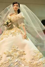 Traditional Filipino Wedding Gown Barbie Wedding Dress Barbie Bridal Barbie Dress