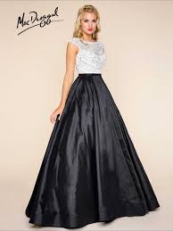 Black And White Long Sleeve Gown Cap Sleeve Sheer Beaded Bodice Black White Ball Gown Mac Duggal 77130h White Ball Gowns Ball Gowns Gowns