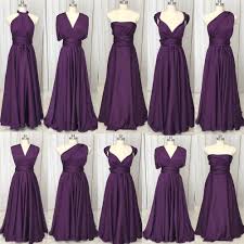 Brautjungfernkleid Purple Bridesmaid Dresses Long 2019 Convertible Satin Cheap Wedd Purple Bridesmaid Dresses Long Purple Bridesmaid Dresses Purple Bridesmaids