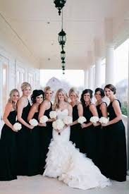 A Black Palette One To Wed Black White Wedding Bridesmaid Dream Wedding