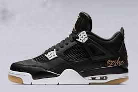 Black And Gold Retro 4s Pin On 2018 Air Jordan 4
