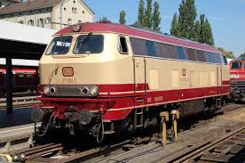 217 001 Db Eisenbahn Zug Deutschland Bundesbahn