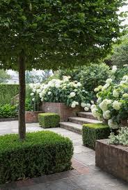 Garden Hydrangea White Gardens Spa Spa Garden This Garden Relies On G In 2020 Garten Hortensien Garten Garten Anpflanzen