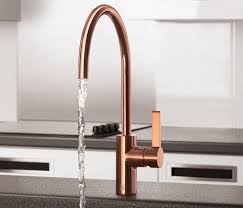Black And Gold Kitchen Sink Tap Rose Gold Single Lever Sink Mixer Rg181 265 00 Just Tap Plus Rose Gold Kitchen Gold Kitchen Kitchen Sink Taps