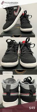 Nike Air Jordan 1 Mid Black Particle Grey White Nike Air Jordan 1 Mid Size 11c In 2020 Jordan 1 Mid Air Jordans Nike Air Jordan